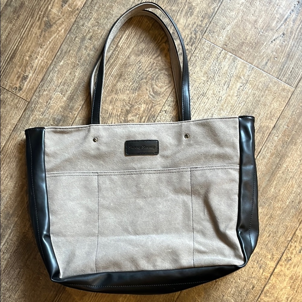 Black and Gray Laptop Bag